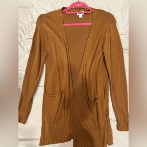 Old Navy Women's Tan Open Front Cardigan
